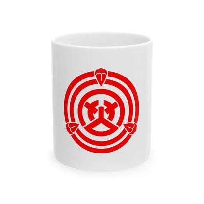 Flag of Okazaki Aichi (Japan) White Coffee Mug 11oz - Go Mug Yourself