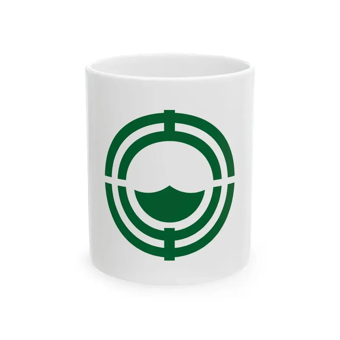 Flag of Oketo Hokkaido (Japan) White Coffee Mug 11oz - Go Mug Yourself