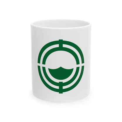 Flag of Oketo Hokkaido (Japan) White Coffee Mug 11oz - Go Mug Yourself