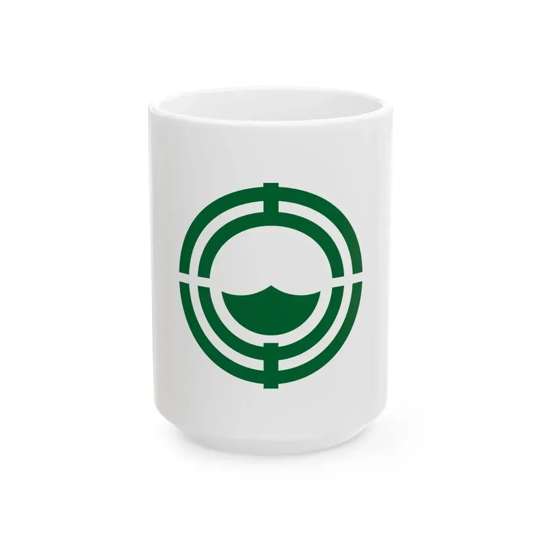 Flag of Oketo Hokkaido (Japan) White Coffee Mug 15oz - Go Mug Yourself