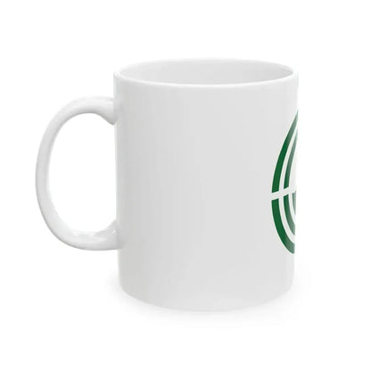 Flag of Oketo Hokkaido (Japan) White Coffee Mug - Go Mug Yourself