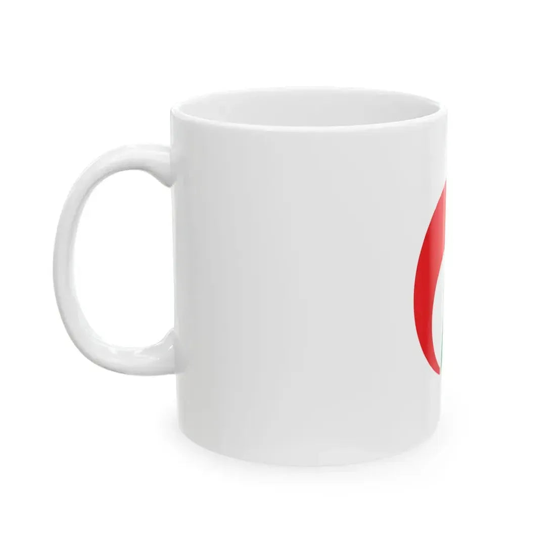 Flag of Oki Fukuoka (Japan) White Coffee Mug - Go Mug Yourself