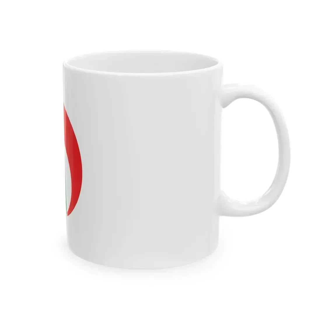 Flag of Oki Fukuoka (Japan) White Coffee Mug - Go Mug Yourself