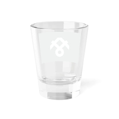 Flag of Okimi Hiroshima 1979-2004 (Japan) Shot Glass 1.5oz - Go Mug Yourself