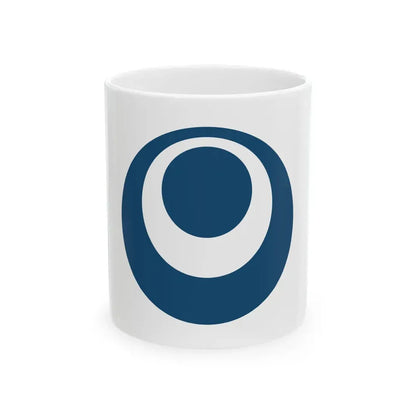 Flag of Okinawa Prefecture 15 May-13 October 1972 (Japan) White Coffee Mug 11oz - Go Mug Yourself