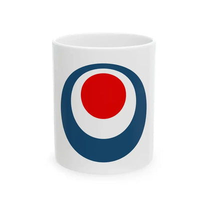 Flag of Okinawa Prefecture 24 April-15 May 1972 (Japan) White Coffee Mug 11oz - Go Mug Yourself