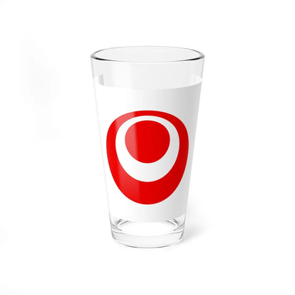 Flag of Okinawa Prefecture (Japan) Pint Glass 16oz 16oz - Go Mug Yourself