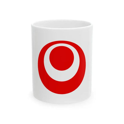 Flag of Okinawa Prefecture (Japan) White Coffee Mug 11oz - Go Mug Yourself