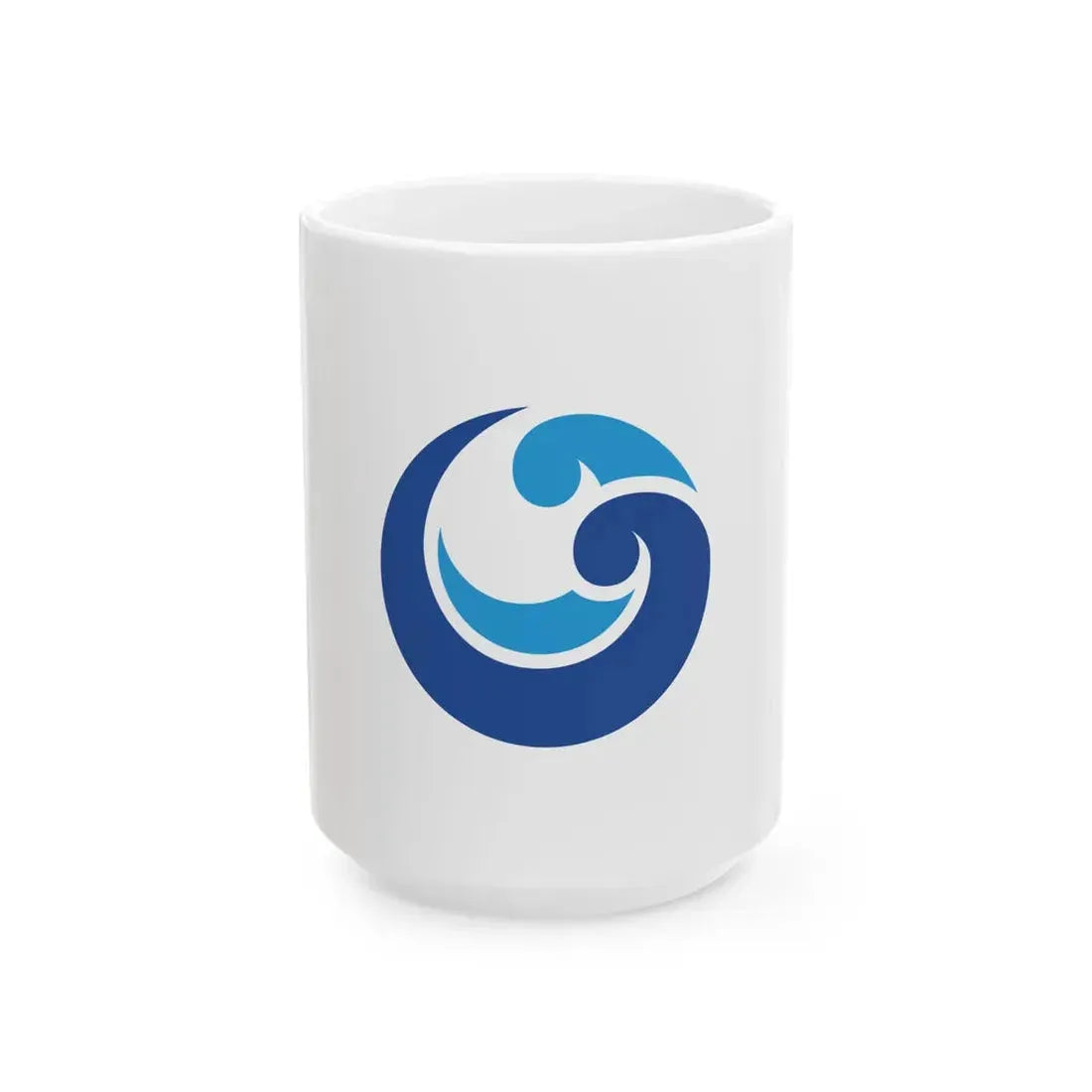 Flag of Okinoshima Shimane (Japan) White Coffee Mug 15oz - Go Mug Yourself