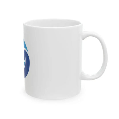 Flag of Okinoshima Shimane (Japan) White Coffee Mug - Go Mug Yourself