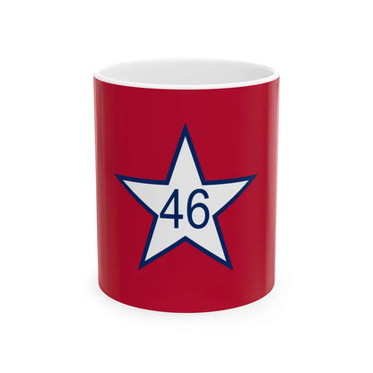 Flag of Oklahoma 1911-1925 (United States) White Coffee Mug 11oz - Go Mug Yourself
