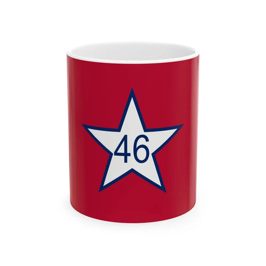 Flag of Oklahoma 1911-1925 (United States) White Coffee Mug 11oz - Go Mug Yourself