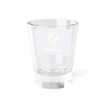 Flag of Oklahoma 1988-2006 (United States) Shot Glass 1.5oz - Go Mug Yourself