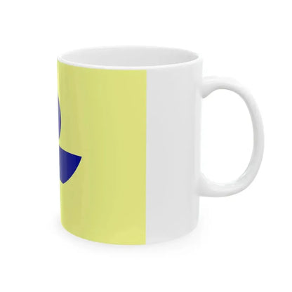 Flag of Okoppe Hokkaido (Japan) White Coffee Mug - Go Mug Yourself