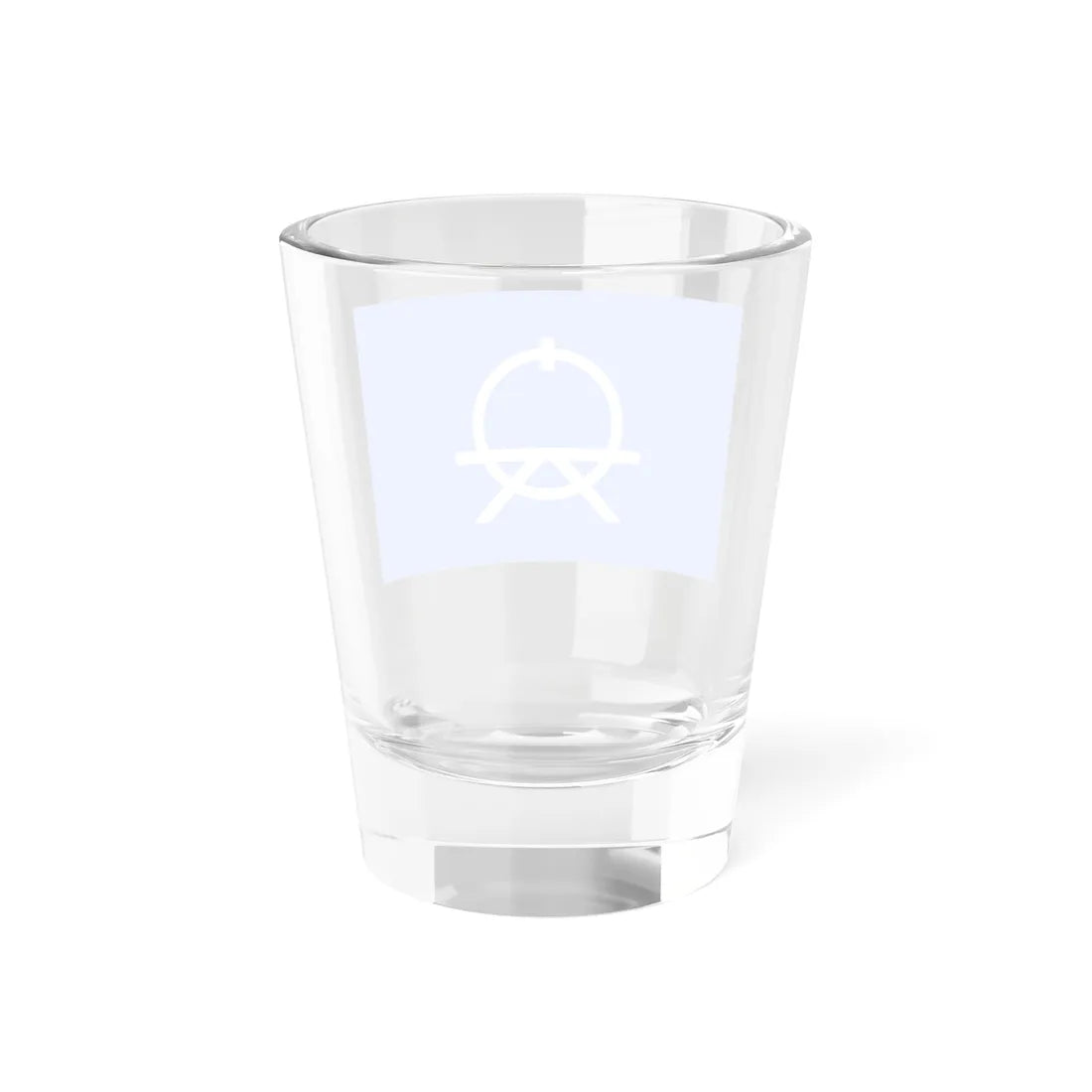Flag of Okushiri Hokkaido 1906-1966 (Japan) Shot Glass 1.5oz - Go Mug Yourself