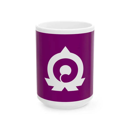 Flag of Okutama Tokyo (Japan) White Coffee Mug 15oz - Go Mug Yourself