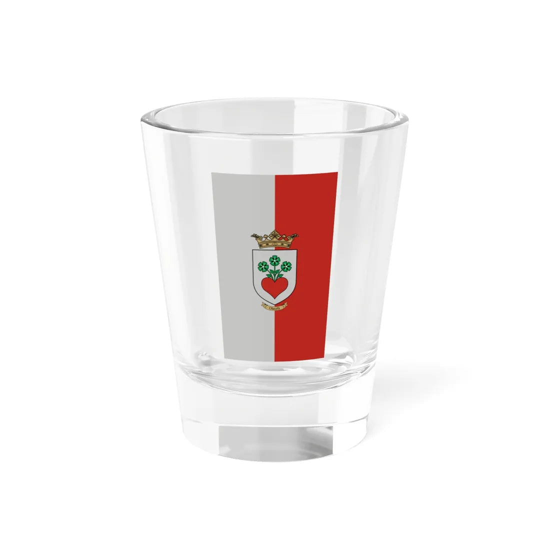Flag of Olaszfa (Hungary) Shot Glass 1.5oz 1.5oz - Go Mug Yourself
