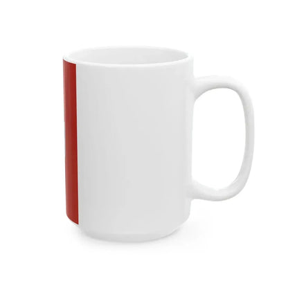 Flag of Olaszfa (Hungary) White Coffee Mug - Go Mug Yourself