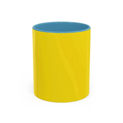 Flag of Old Flag of Brunei Malaysia - Accent Coffee Mug 11oz Light Blue - Go Mug Yourself