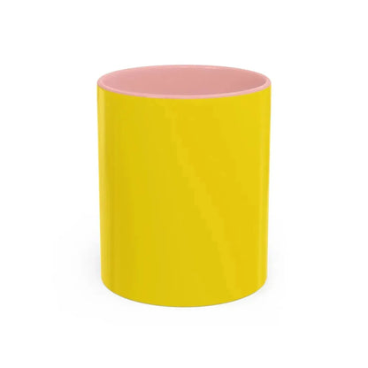 Flag of Old Flag of Brunei Malaysia - Accent Coffee Mug 11oz Pink - Go Mug Yourself