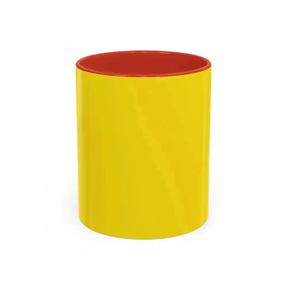 Flag of Old Flag of Brunei Malaysia - Accent Coffee Mug 11oz Red - Go Mug Yourself