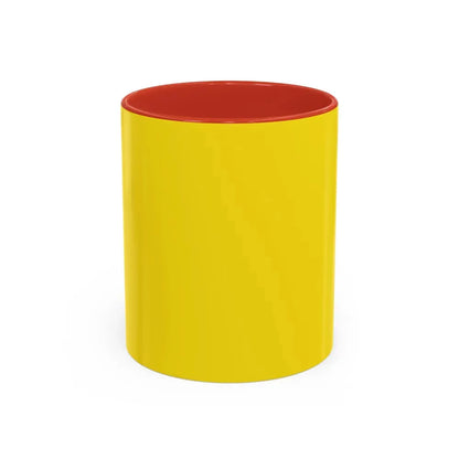 Flag of Old Flag of Brunei Malaysia - Accent Coffee Mug 11oz Red - Go Mug Yourself