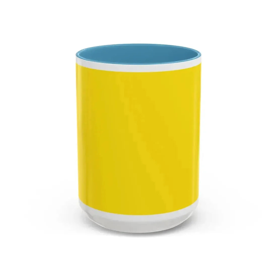 Flag of Old Flag of Brunei Malaysia - Accent Coffee Mug 15oz Light Blue - Go Mug Yourself