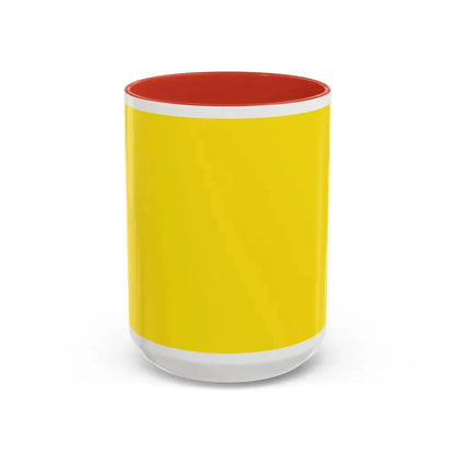 Flag of Old Flag of Brunei Malaysia - Accent Coffee Mug 15oz Red - Go Mug Yourself