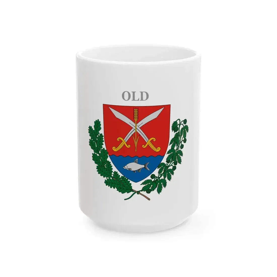 Flag of Old Hungary (Hungary) White Coffee Mug 15oz - Go Mug Yourself