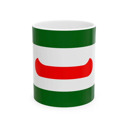 Flag of Old Town Maine (United States) White Coffee Mug 11oz - Go Mug Yourself