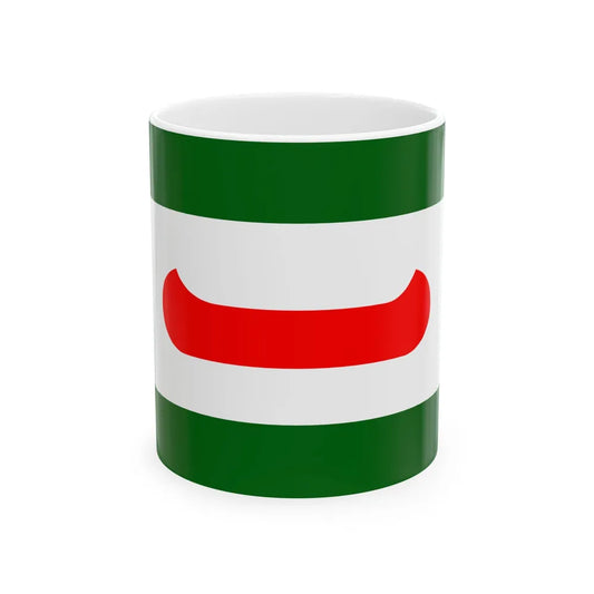 Flag of Old Town Maine (United States) White Coffee Mug 11oz - Go Mug Yourself