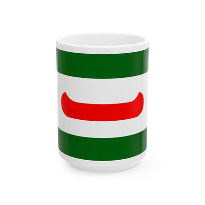 Flag of Old Town Maine (United States) White Coffee Mug 15oz - Go Mug Yourself