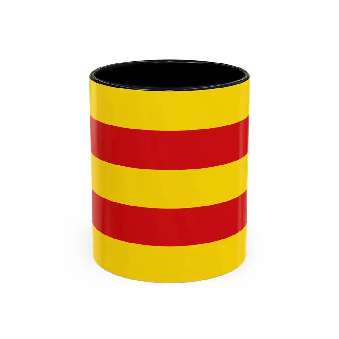 Flag of Oldenburg 2 Germany - Accent Coffee Mug 11oz Black - Go Mug Yourself