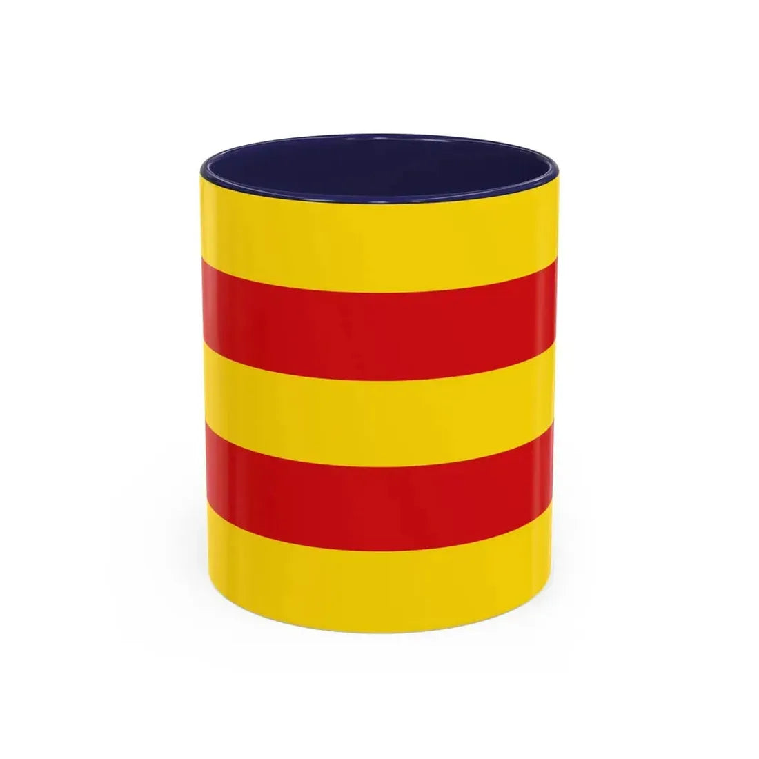 Flag of Oldenburg 2 Germany - Accent Coffee Mug 11oz Navy - Go Mug Yourself