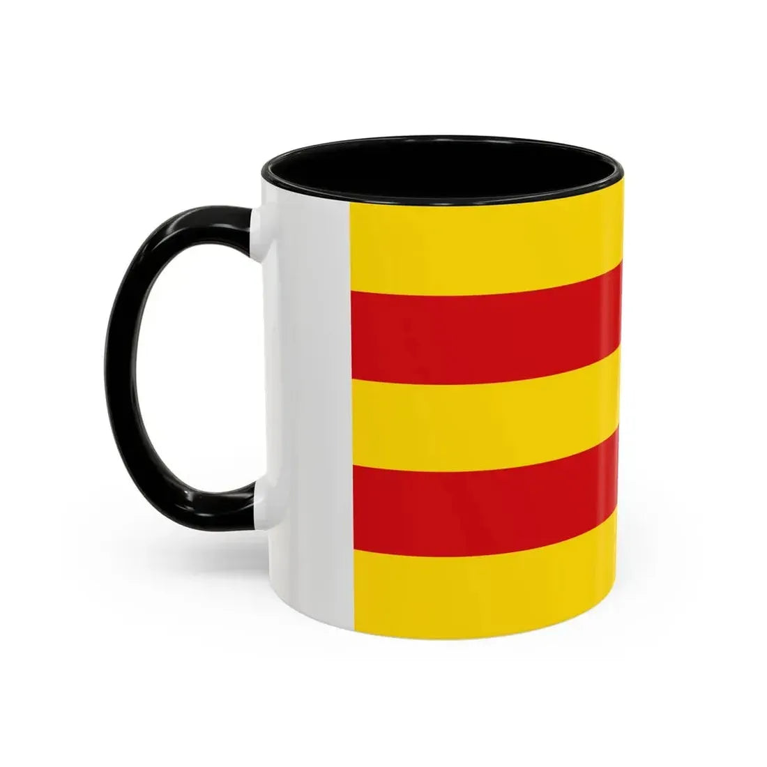 Flag of Oldenburg 2 Germany - Accent Coffee Mug - Go Mug Yourself