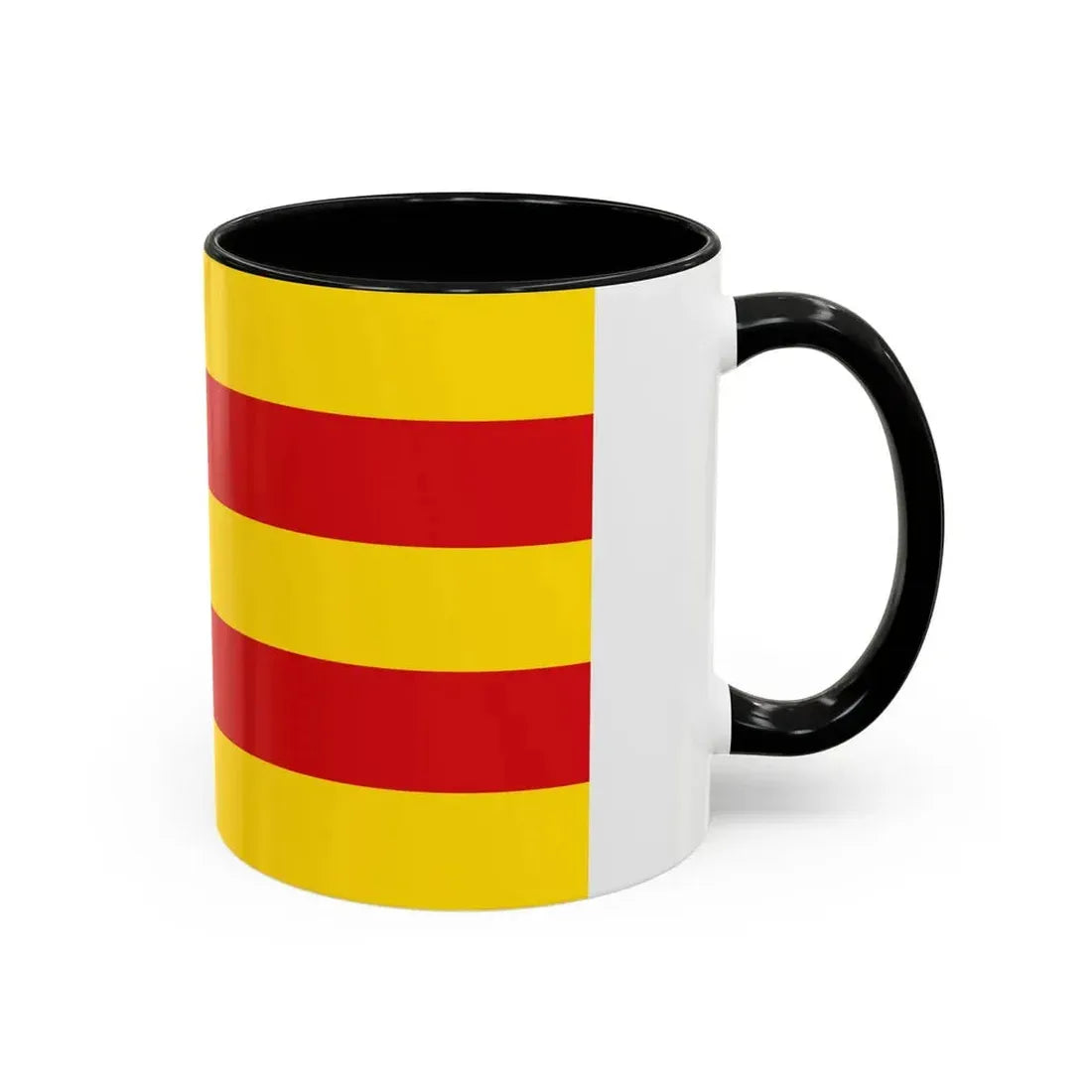 Flag of Oldenburg 2 Germany - Accent Coffee Mug - Go Mug Yourself