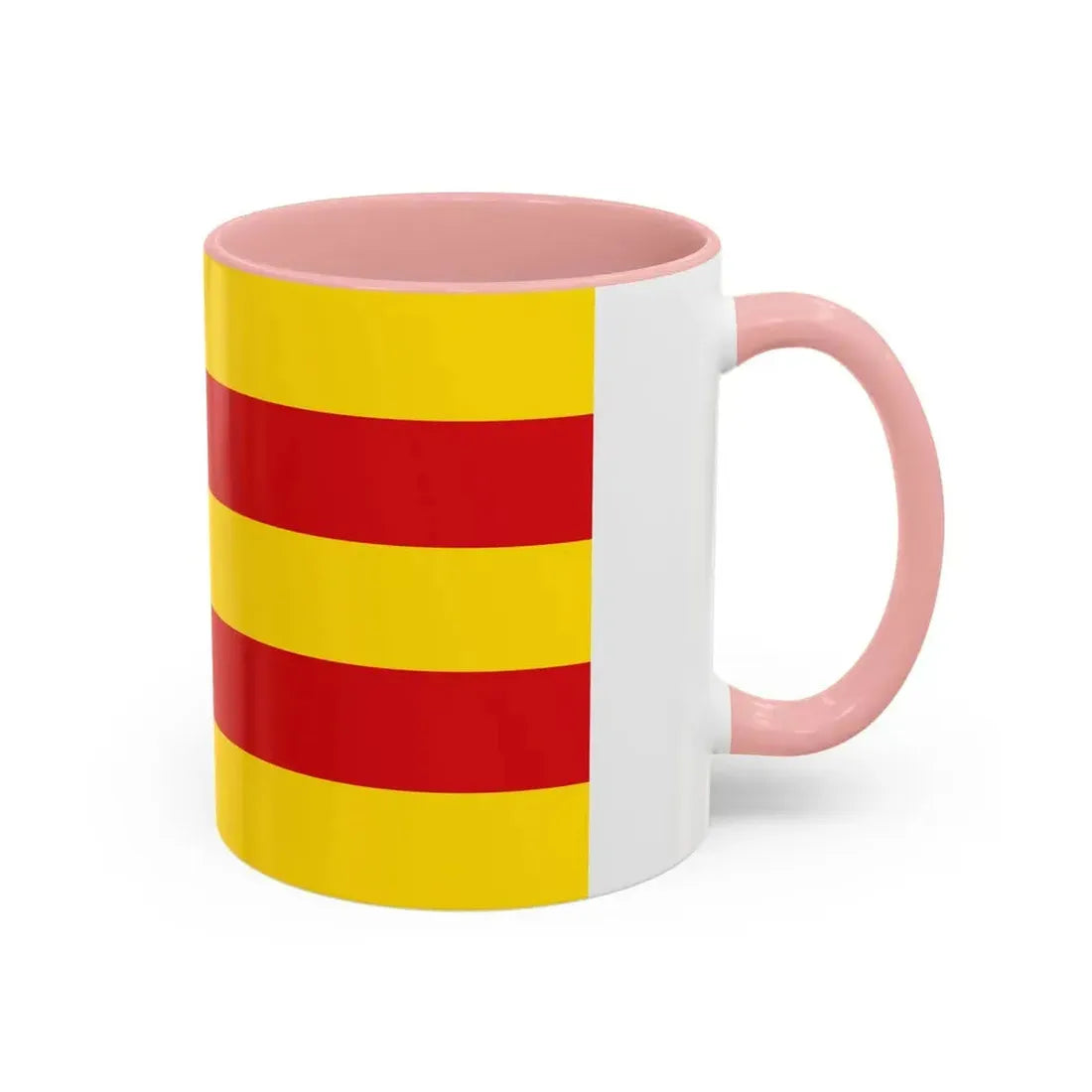 Flag of Oldenburg 2 Germany - Accent Coffee Mug - Go Mug Yourself