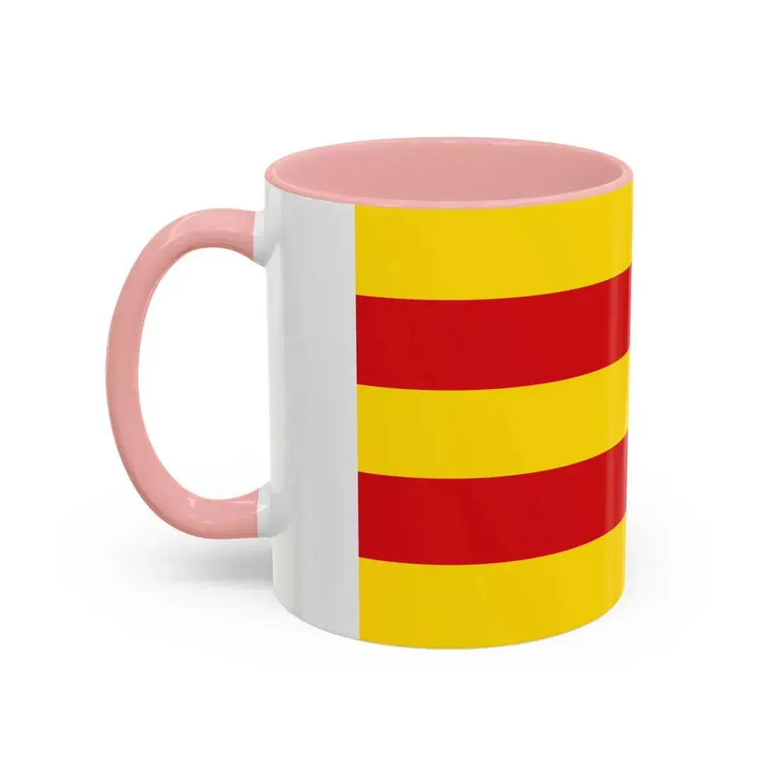 Flag of Oldenburg 2 Germany - Accent Coffee Mug - Go Mug Yourself