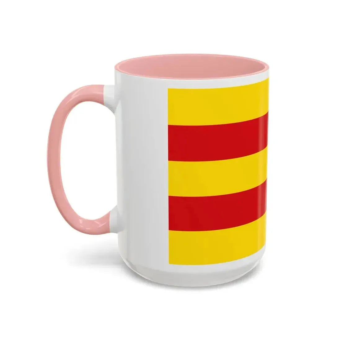 Flag of Oldenburg 2 Germany - Accent Coffee Mug - Go Mug Yourself