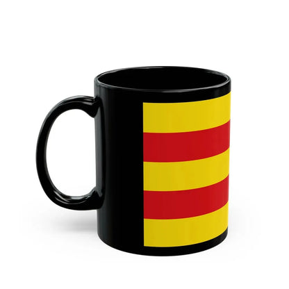 Flag of Oldenburg 2 Germany - Black Coffee Mug - Go Mug Yourself