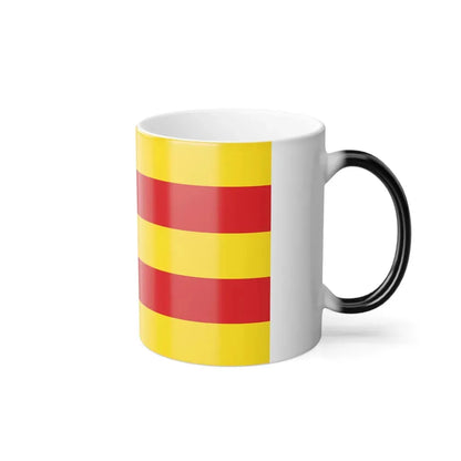 Flag of Oldenburg 2 Germany - Color Changing Coffee Mug - Go Mug Yourself