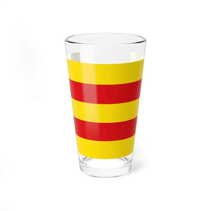 Flag of Oldenburg 2 Germany - Pint Glass 16oz 16oz - Go Mug Yourself