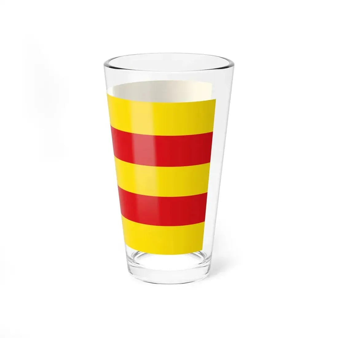 Flag of Oldenburg 2 Germany - Pint Glass 16oz - Go Mug Yourself