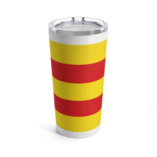 Flag of Oldenburg 2 Germany - Tumbler 20oz 20oz - Go Mug Yourself