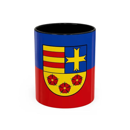Flag of Oldenburg Germany - Accent Coffee Mug 11oz Black - Go Mug Yourself