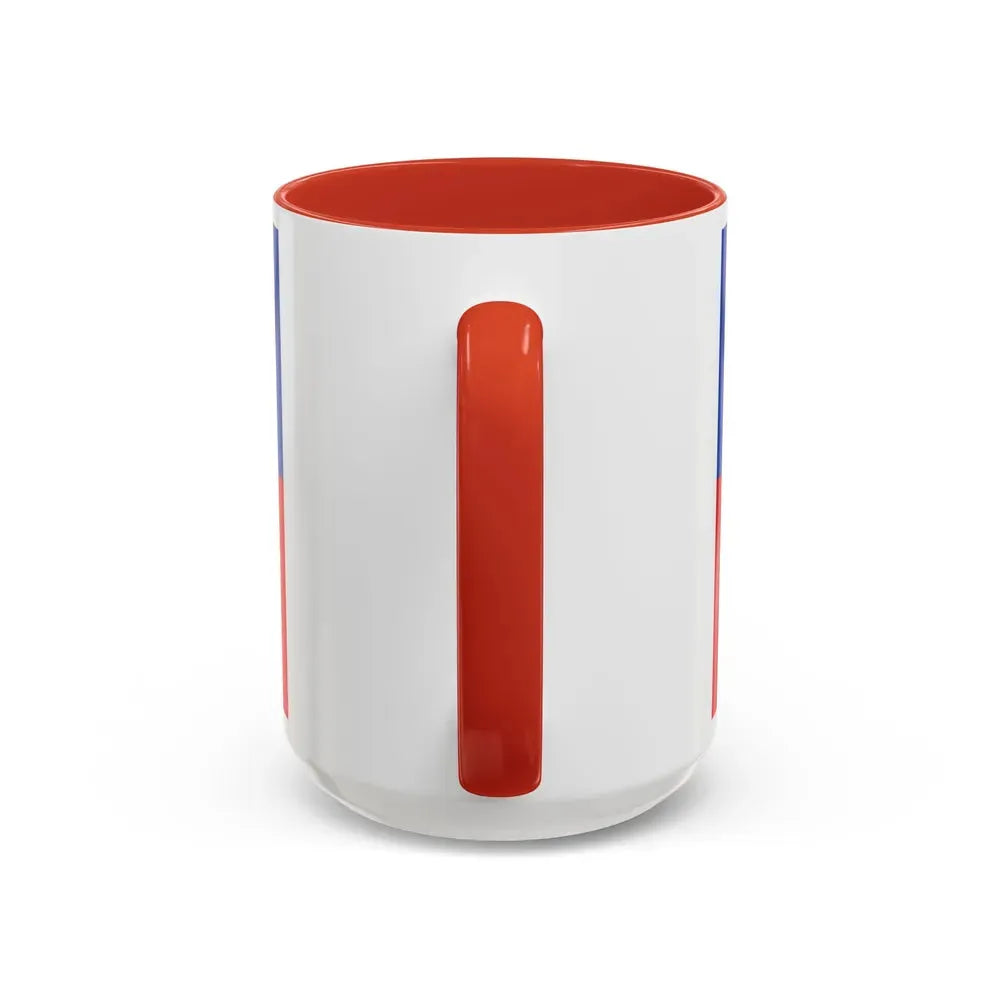 Flag of Oldenburg Germany - Accent Coffee Mug - Go Mug Yourself
