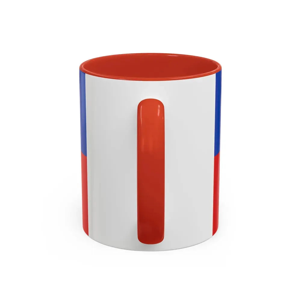 Flag of Oldenburg Germany - Accent Coffee Mug - Go Mug Yourself