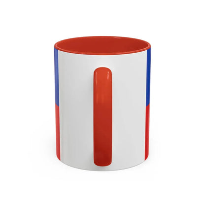 Flag of Oldenburg Germany - Accent Coffee Mug - Go Mug Yourself