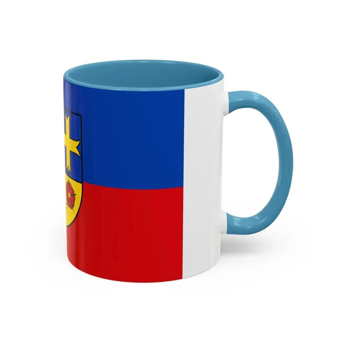Flag of Oldenburg Germany - Accent Coffee Mug - Go Mug Yourself