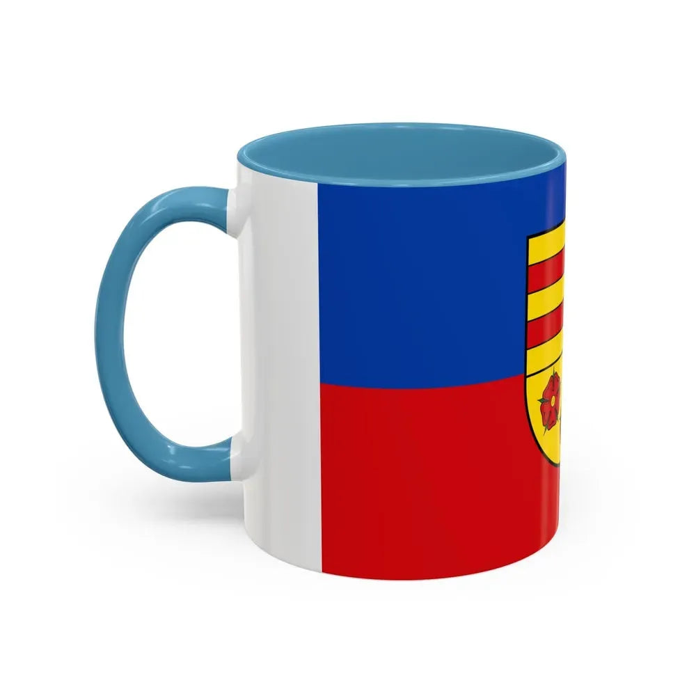 Flag of Oldenburg Germany - Accent Coffee Mug - Go Mug Yourself